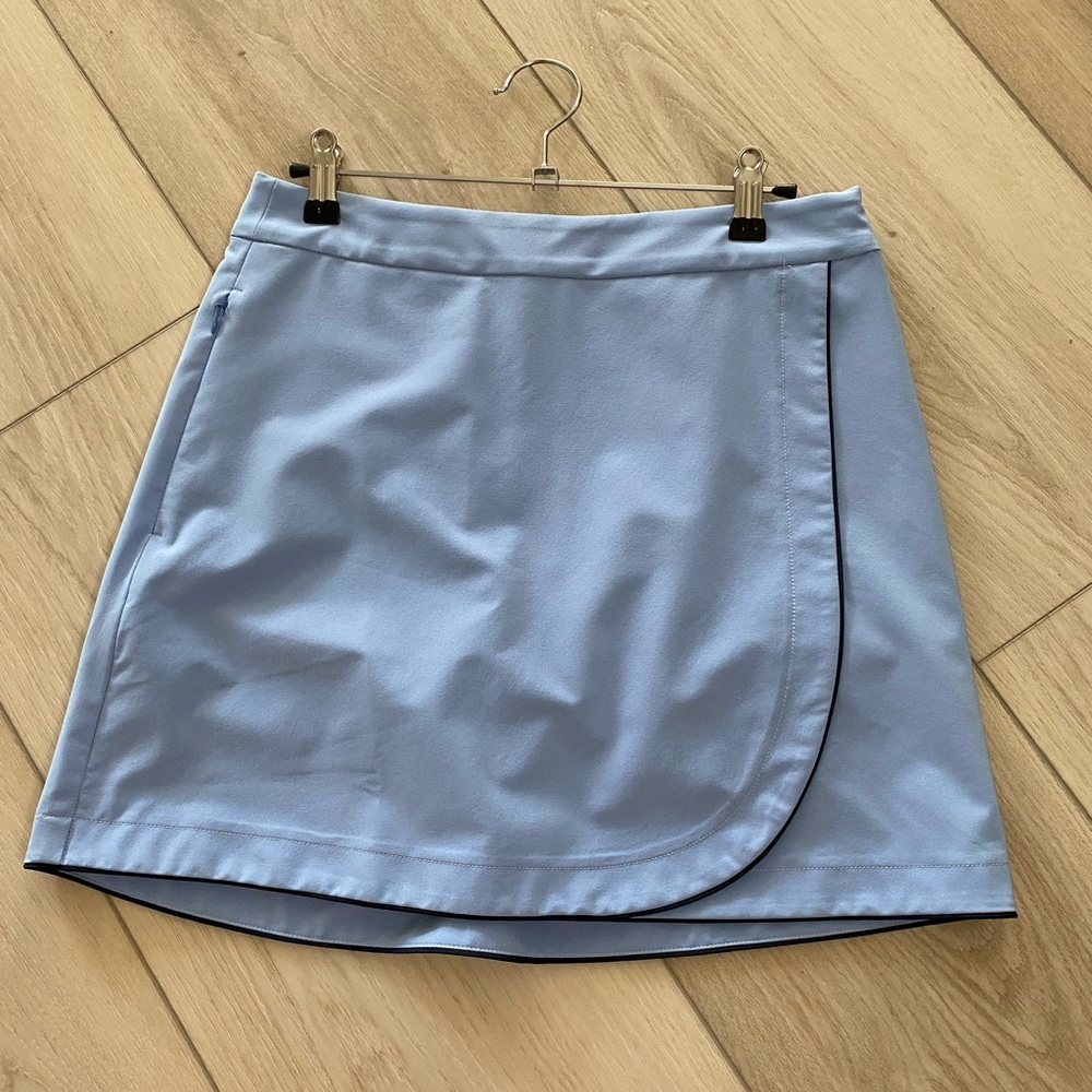 G/Fore light blue skirt